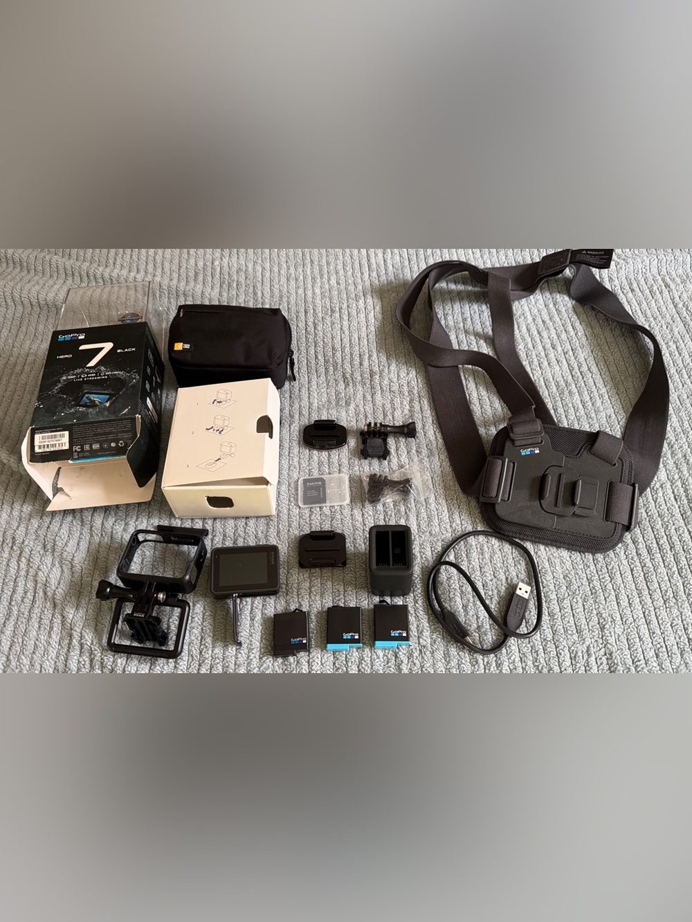 GoPro Accessory Kit in Black and Blue-Accent